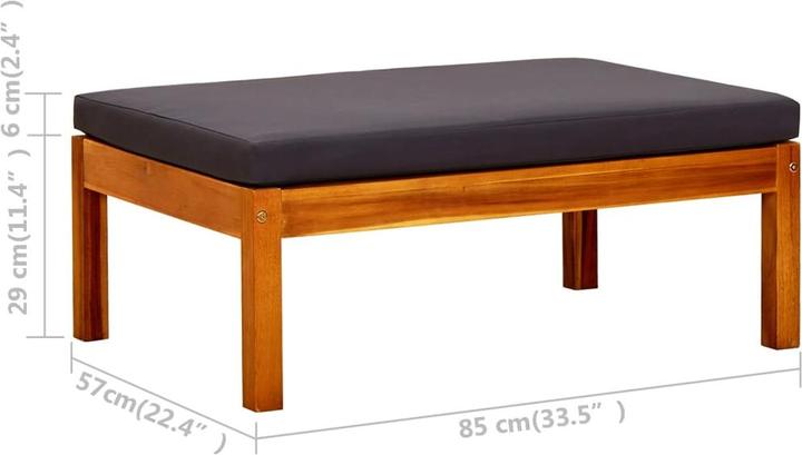 Produktbild vidaXL Gartenbank