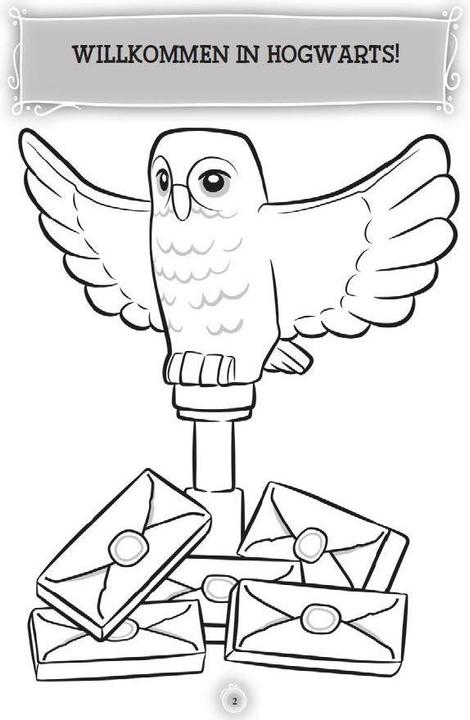 Actual product image LEGO Harry Potter – Mein Maxi Mal- und Rätselblock