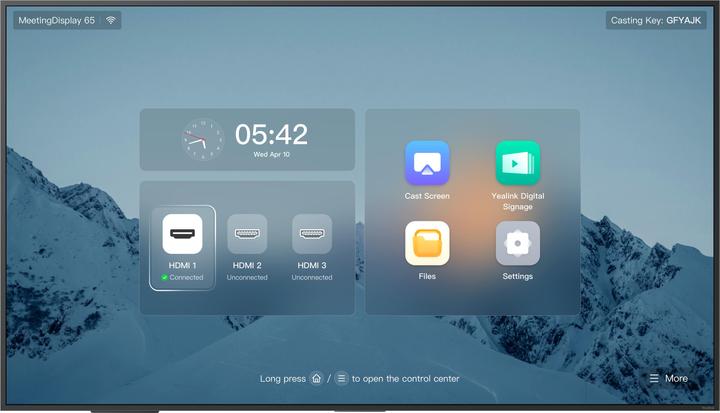 Produktbild Yealink MD65 Meetingdisplay