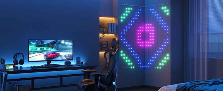 Actual product image Govee Curtain Light (RGBIC, 150 cm, Indoor)