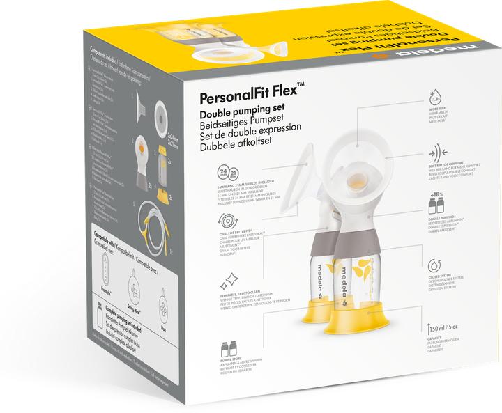 Actual product image Medela PersonalFit Flex double pump set