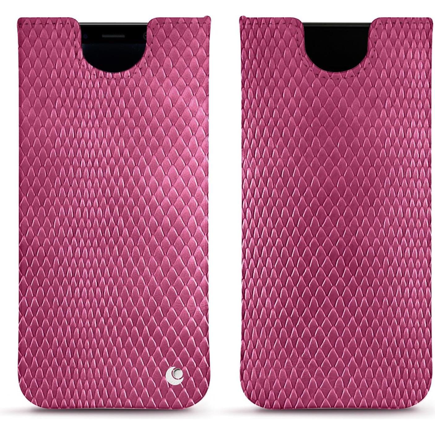 Noreve Lederschutzhülle (Samsung Galaxy S8+), Smartphone Hülle, Rosa