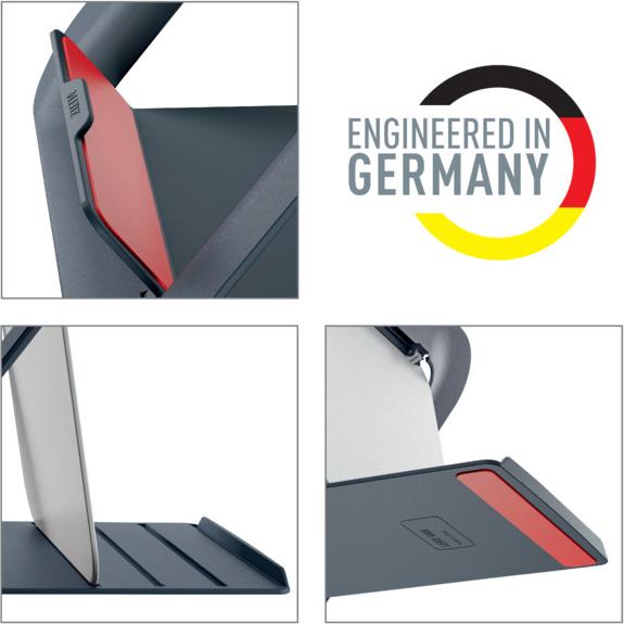 Produktbild Leitz Stehsammler Click & Store Cosy, A4, Hartpappe, grau Hartpappe mit PP-Folie, Aufbau mittels Dru (A4)