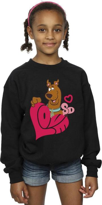 Produktbild Scooby Doo Love Heart Sweatshirt Mädchen (140, 146)