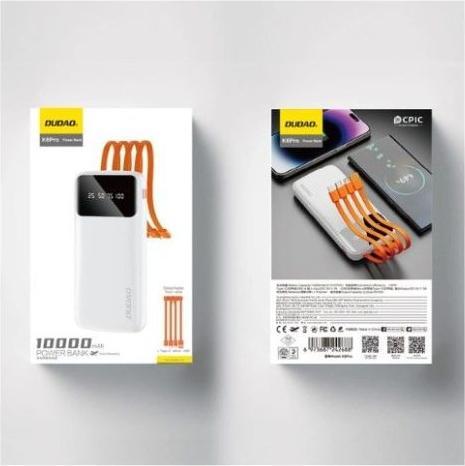 Produktbild Dudao K6Pro Universal (10000 mAh, 15 W, 37 Wh)