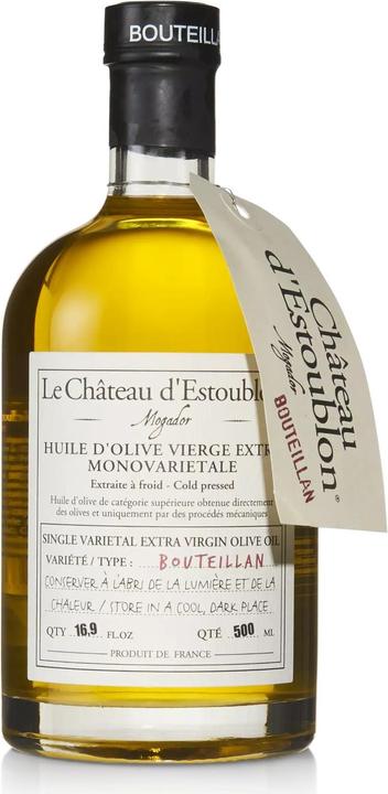 Château d'Estoublon Huile d'Olive vierge extra monovariétale Bouteillane (500 ml)
