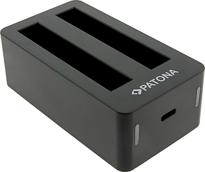Immagine prodotto Patona Dual Ladegerät für Insta360 X5 CINSBAHA inkl. USB-C Kabel