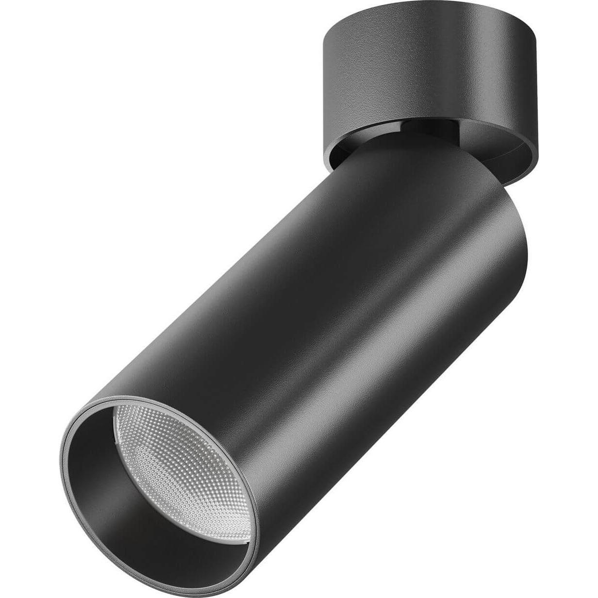 Maytoni, Wandleuchte + Deckenleuchte, FOCUS LED Deckenleuchte, Deckenlampe 12W 16cm Schwarz 4000K 90Ra Neutralweiss (900...