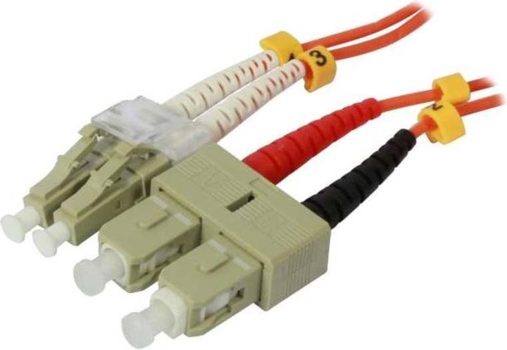 Productafbeelding Synergy 21 S216729 Glasvezelkabel 1 m LSZH OM2 2x LC 2x SC Oranje (1 m)