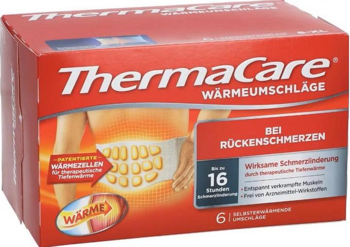 Image du produit Thermacare Répartition de la chaleur (6 x, 427 g)