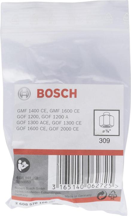 Produktbild Bosch Professional Zubehör Spannzange, 3/8-Zoll, 24 mm
