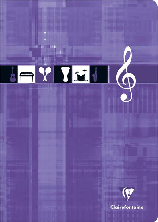 Image du produit Clairefontaine Livre de musique (A4, Règle spéciale)