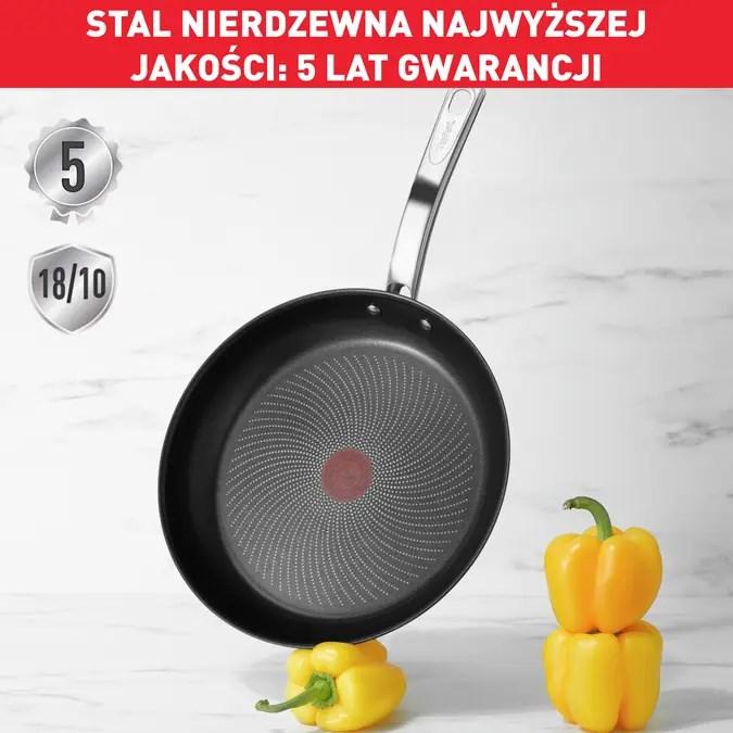 Actual product image Tefal B8170444 (24 cm, Pan set + pot set, Stainless steel)
