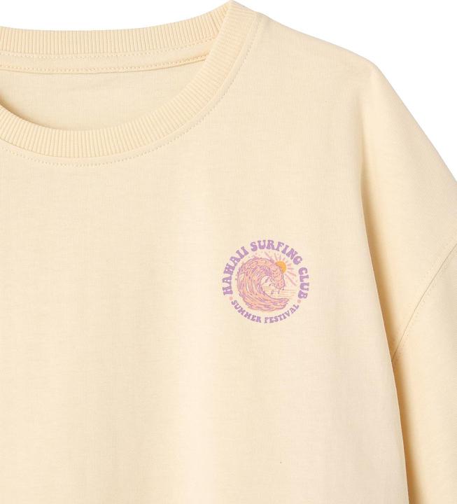 Produktbild Jonen Mädchen Cropped-Shirt mit Surferprint hinten (128)