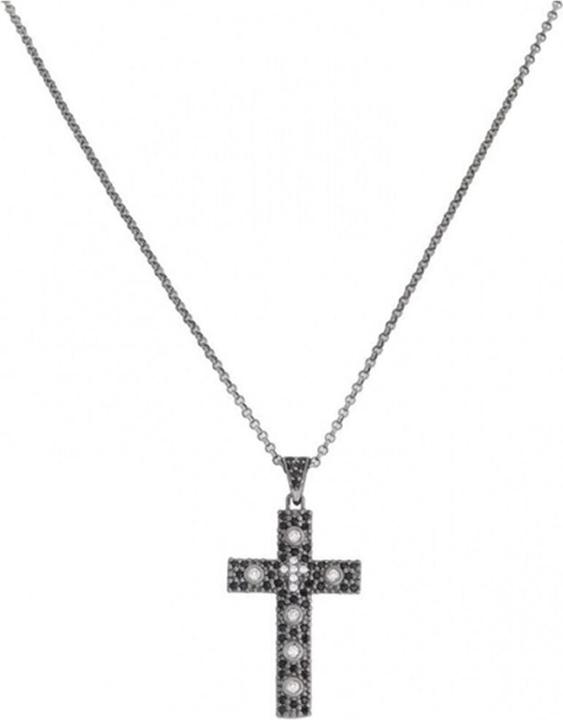 Produktbild Amen Rosary Cross Halskette (925er Silber, 40 cm)