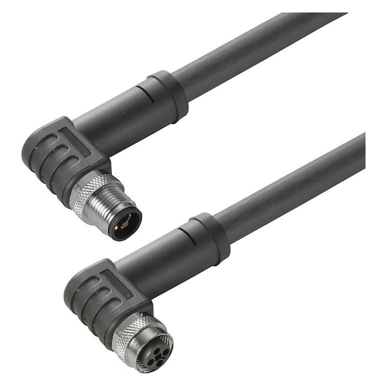 Weidmüller 2050861000 Sensor/actuator aansluitkabel M12 stekker 10,00 m Aantal polen 4 1 st., Kabels + Stekkers
