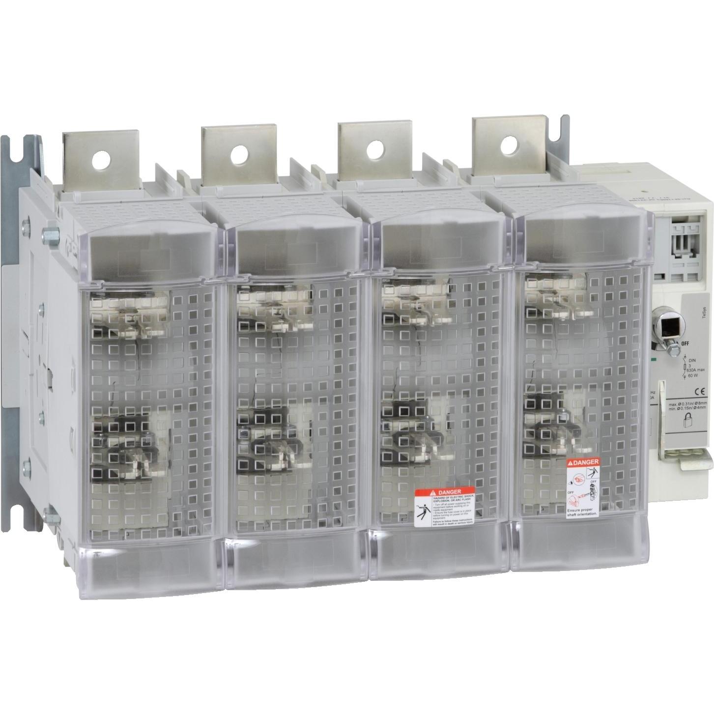 Schneider Electric, Systemstromversorgung, Lasttrennschalter m. Sicherungen TeSys GS2V4