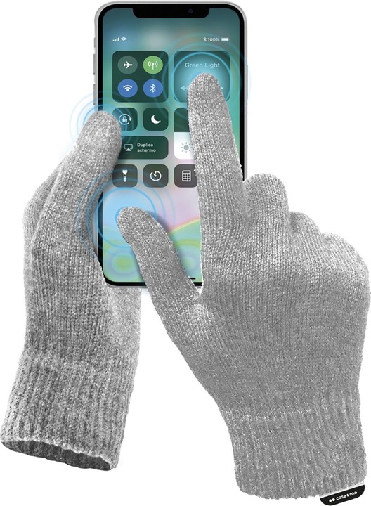 Image du produit SBS Gants pour écran tactile gris (Taille unique)