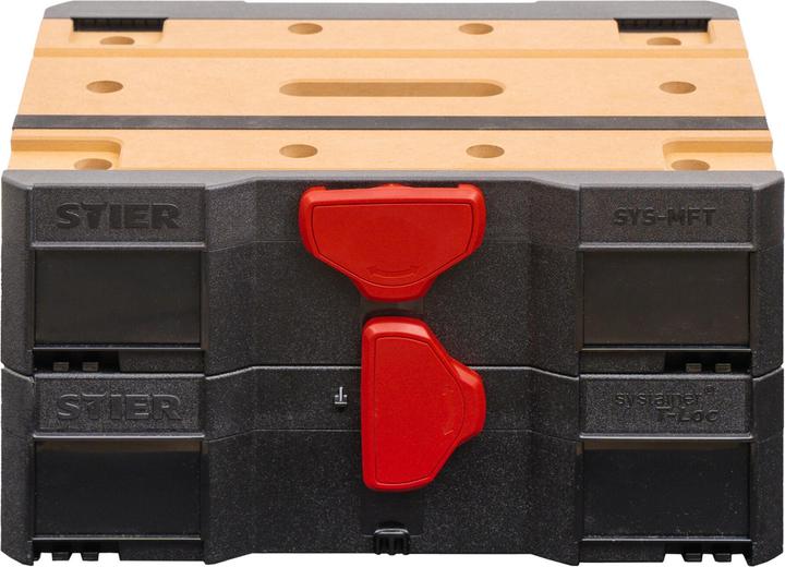 Produktbild Stier Systainer- Set MFT T-Loc + Hebelzwingen 5-teilig (5 Teile)