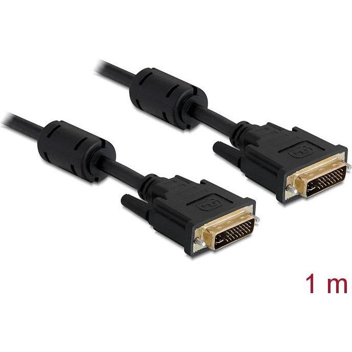Delock Dvi — Dvi (1 m, DVI), Video Kabel