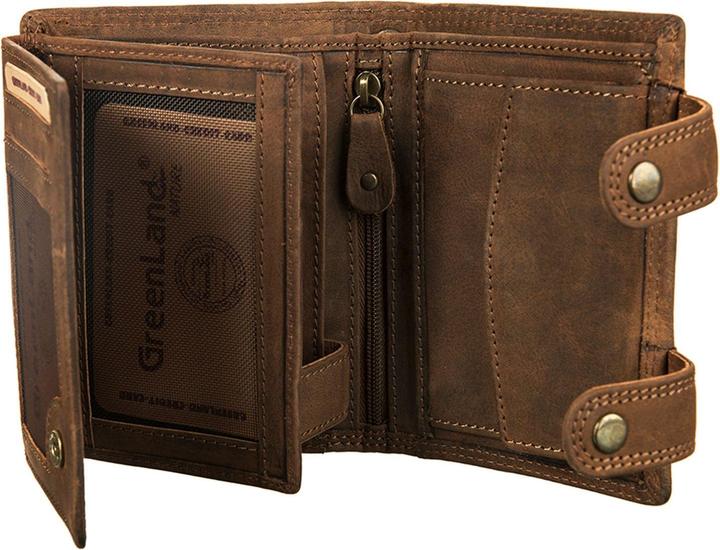 Image du produit Greenland Nature Montenegro Porte-monnaie RFID Cuir 9 cm