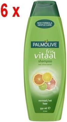 Actual product image Palmolive Fresh Vital Shampoo With Citrus Extract 350ml (350 ml, Liquid shampoo)