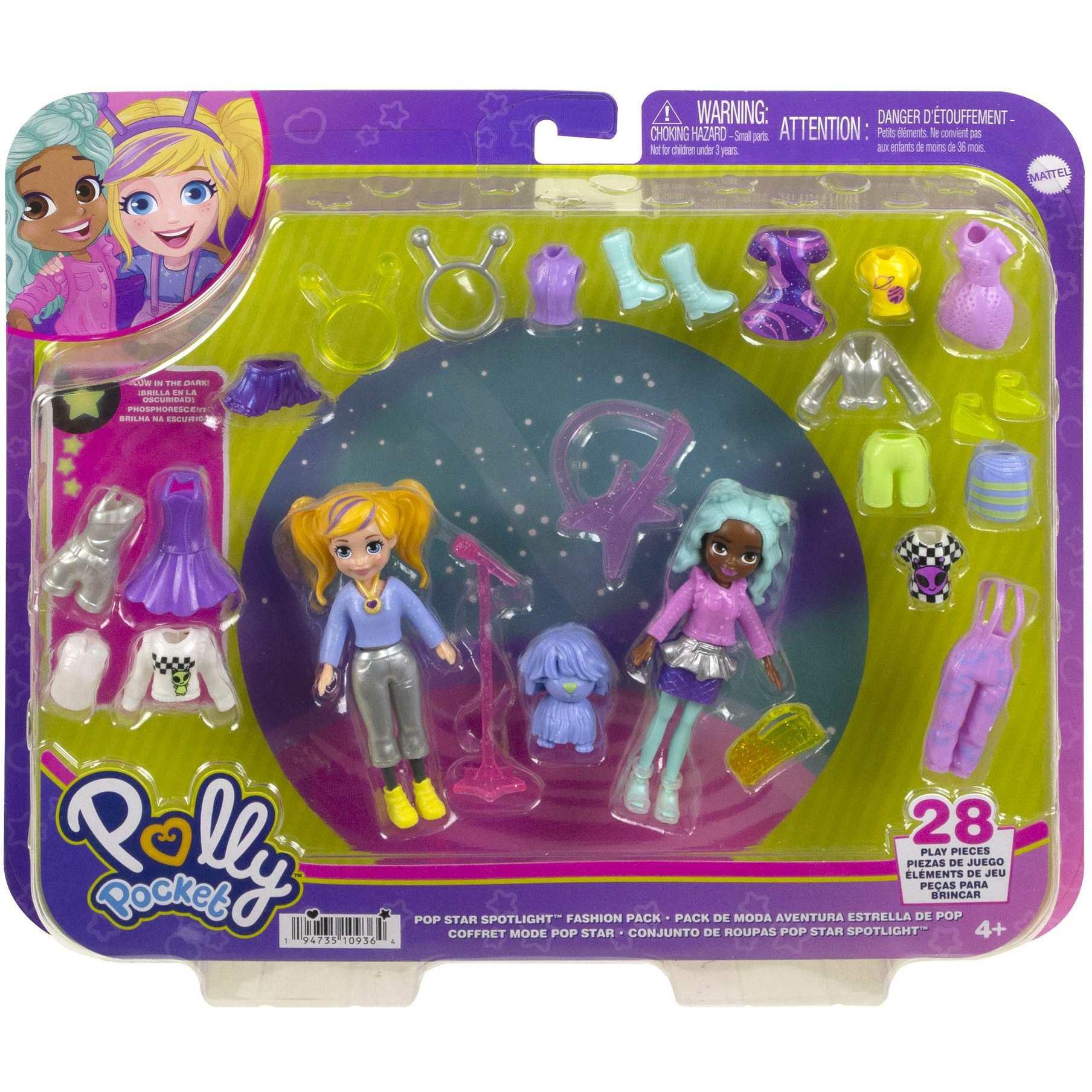 Polly Pocket Pop Star Spotlight Fashion Pack