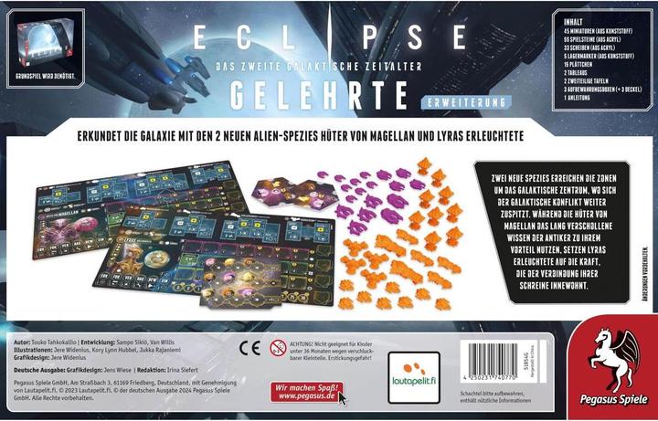 Produktbild Pegasus 51854G - Eclipse: Seekers (Erweiterung) (DE) (Deutsch, 2 - 8 Spieler)