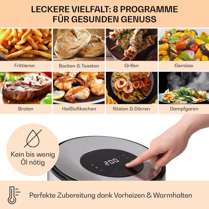 Image du produit Klarstein Friteuse à air chaud