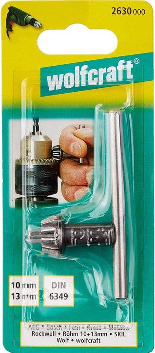 Produktbild wolfcraft 1 Bohrfutterschlüssel S2A
