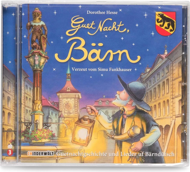 Actual product image CD - Good Night Bern (Dorothee Hesse, Ute Simon, Simu Fankhauser, Swiss German)