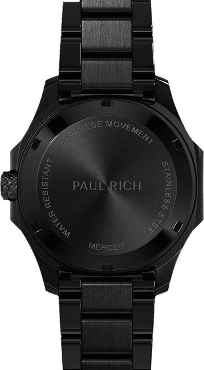 Immagine prodotto Paul Rich PR-46700 Herrenuhr Mercer Aventurine Black Blue 40,5 mm 5ATM (Orologio da polso analogico)