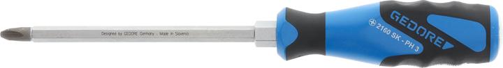 Immagine prodotto Gedore 2160SK PH 3 3K Cacciavite con calotta di riscontro Inclinazione a croce PH 3 (Fessura croce Phillipps (PH))