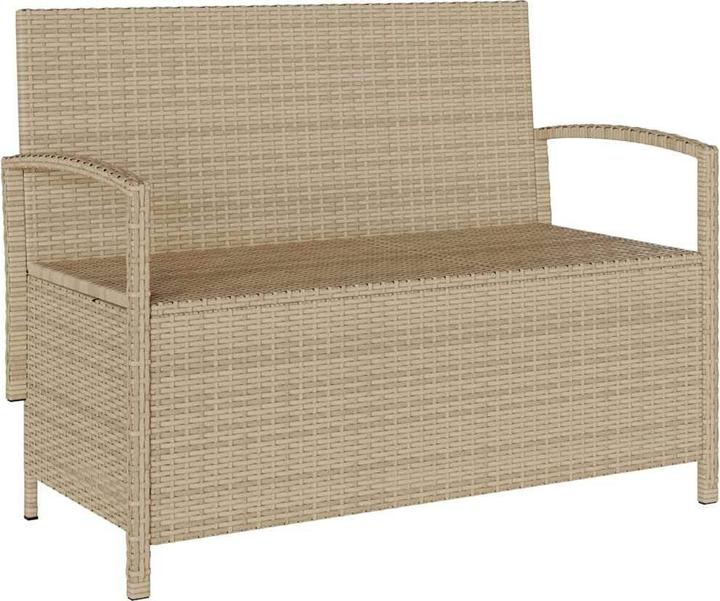 Actual product image vidaXL Gartenbank mit Stauraum