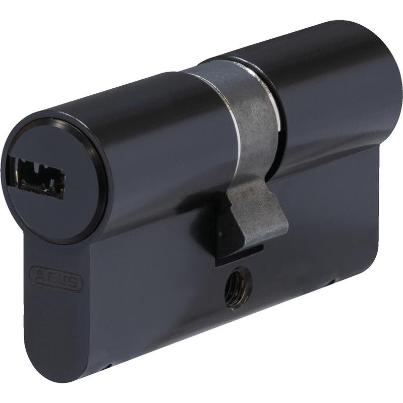 Abus, Cilindro serrature, Cylinder D6XBK, 40 - 45 mm, black