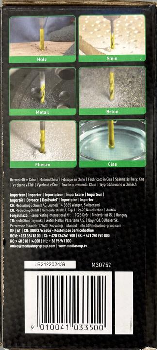 Produktbild Hammersmith Drill Bit Pro (3-12mm)