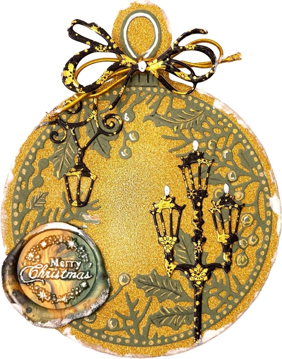 Immagine prodotto art by marlene Timbro a sigillo in cera "Merry Christmas" Essentials Tools