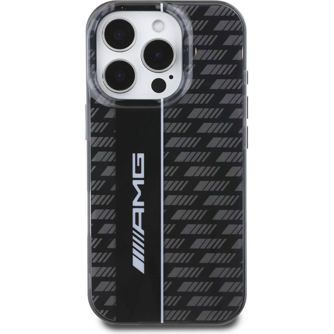 AMG Carbon Pattern Case (Apple iPhone 16 Pro Max), Smartphone Hülle, Schwarz