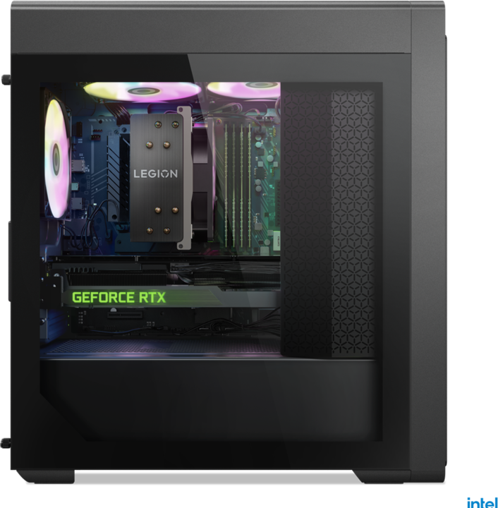 Produktbild Lenovo Legion T5 (Intel Core i7-14700KF, 32 GB, 1000 GB, GeForce RTX 4070 Super)