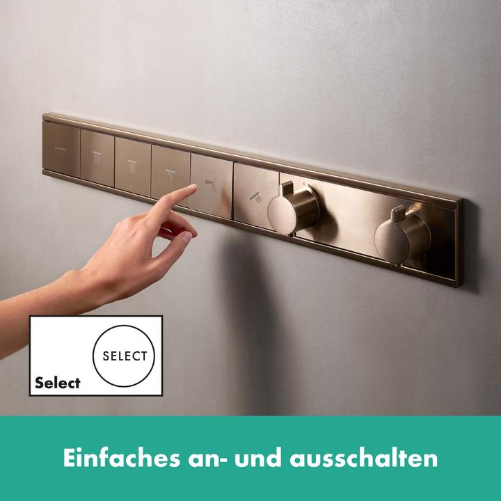 Produktbild hansgrohe Rainfinity RainSelect Thermostat Unterputz für 5 Verbraucher