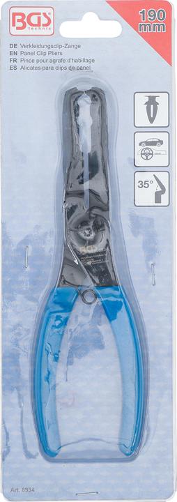 Image du produit BGS Pince pour agrafe d’habillage | 190 mm (190 mm)
