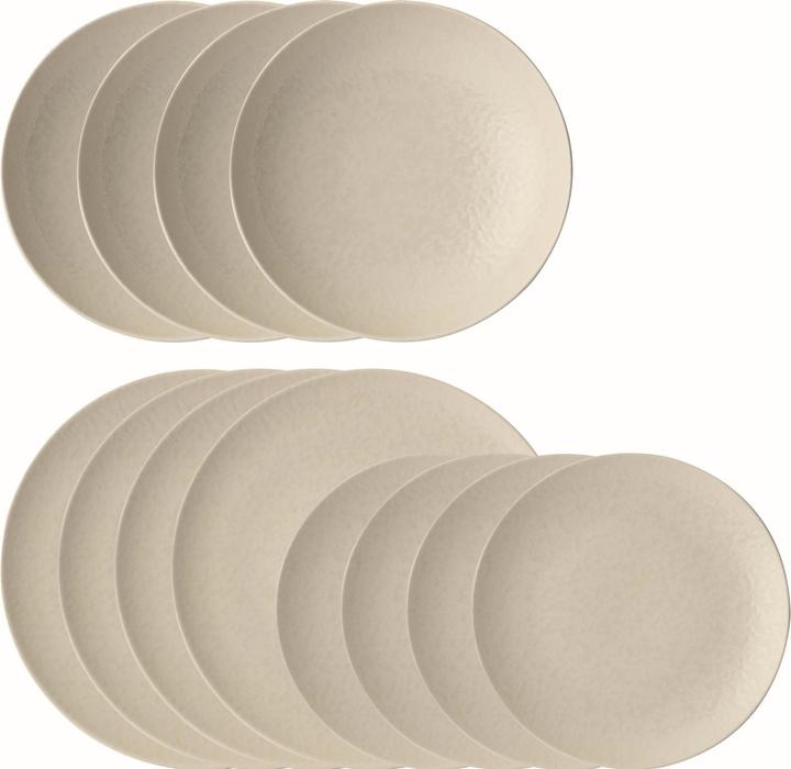 Arthur Krupp Speise-Service Eclipse Day 12 Stück, Weiss (12x, 27.50 cm)