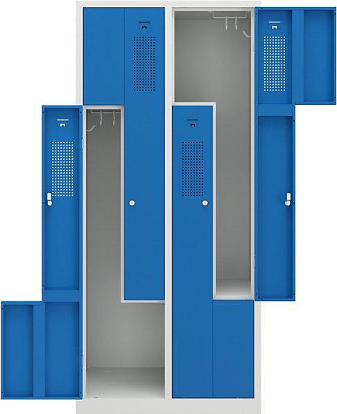 Produktbild eurokraft basic Z-Schrank (80 cm, 180 cm)