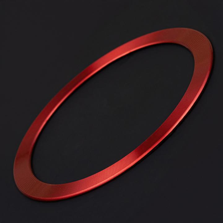 Actual product image OEM Metal Ring (2 in set) red