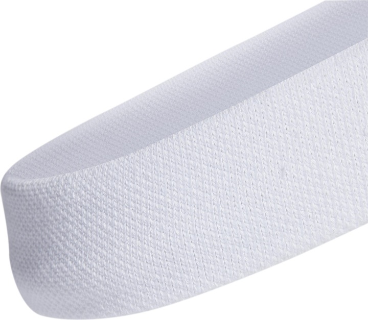 Actual product image adidas Unisex Headband Tennis Headband, White/Black, HT3908, OSFM
