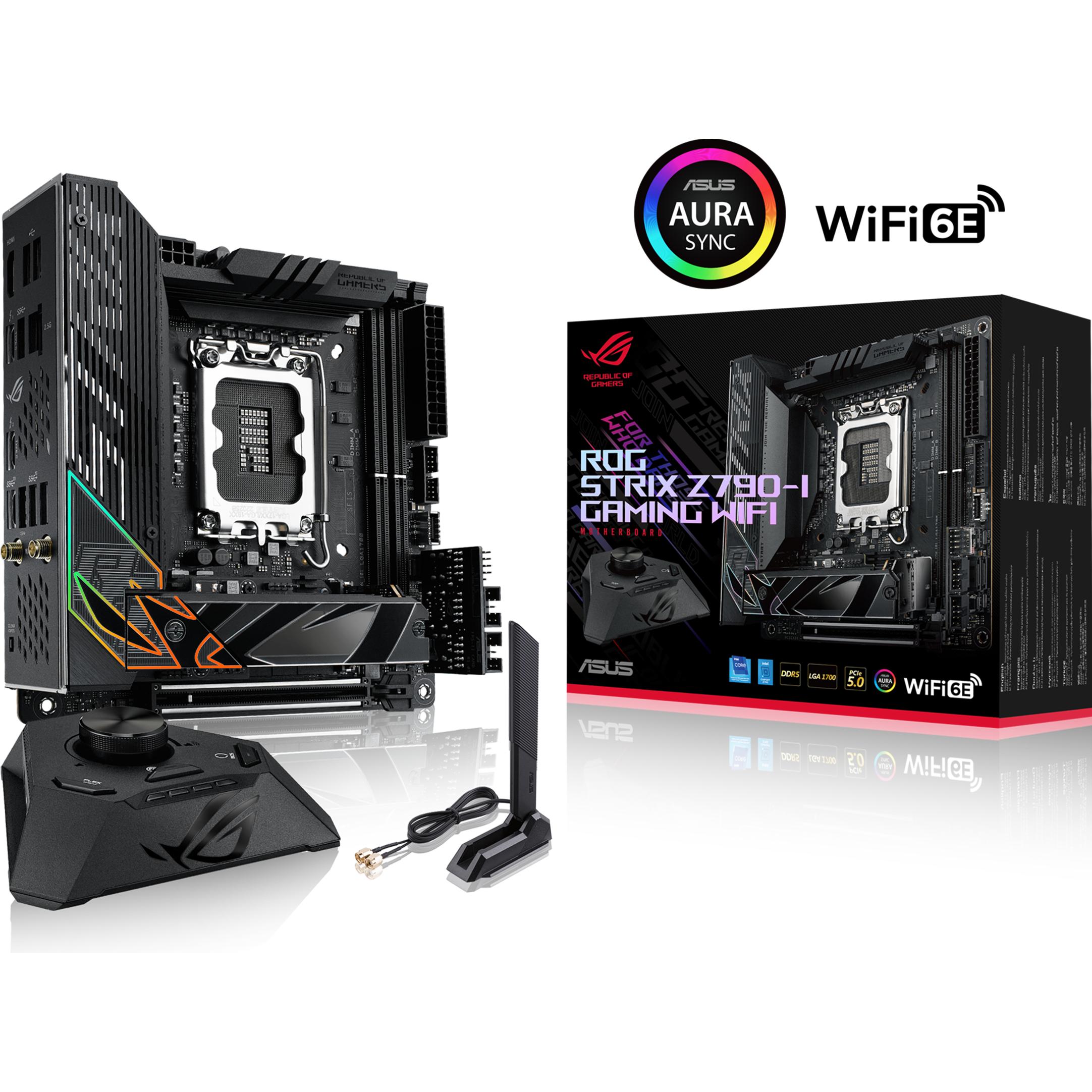 ASUS ROG Strix Z790-I Gaming Wifi (LGA 1700, Intel Z790, Mini-ITX), Mainboard