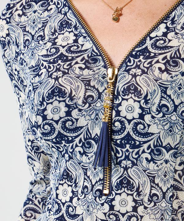 Produktbild Joe Browns Lace Overlay Zip Front Top (38)