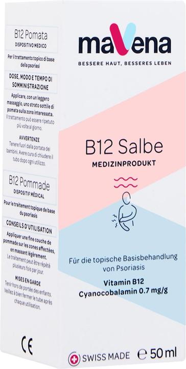 Immagine prodotto Mavena Vitamina B12 (Crema corpo, 50 ml)