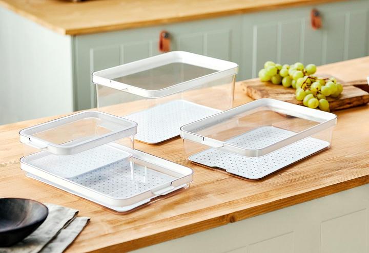 Actual product image Rotho Cauma refrigerator organiser