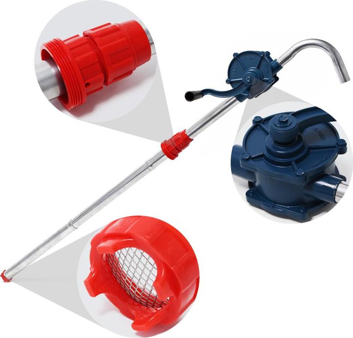 Actual product image Wiltec Heating oil diesel drum pump